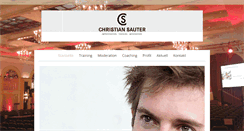 Desktop Screenshot of christian-sauter.net